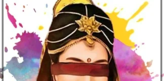 कौरव अर्थात् जो अधर्म पक्ष का प्रतीक है ! धृतराष्ट अर्थात् जो राजसता बाहुबल या भूमिबल के अहंकार से युक्त्त हैं ! गांधारी अर्थात् जो देखते हुए भी देखना नहीं चाहती थी !