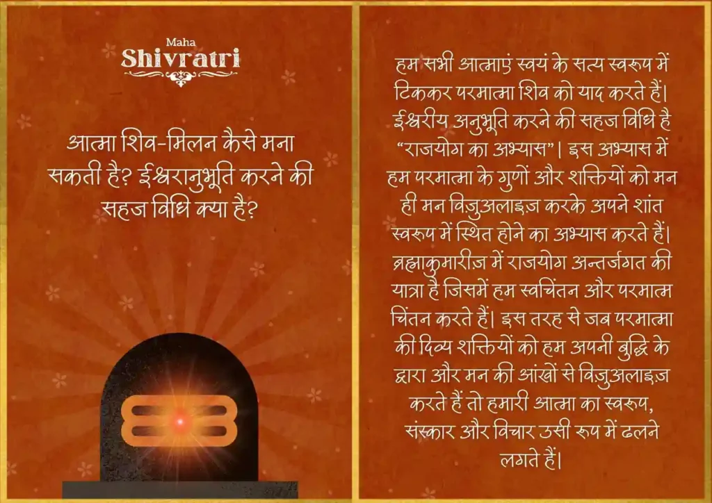 truegyantree maha shiv ratri spiritual meaning by brahma kumaris